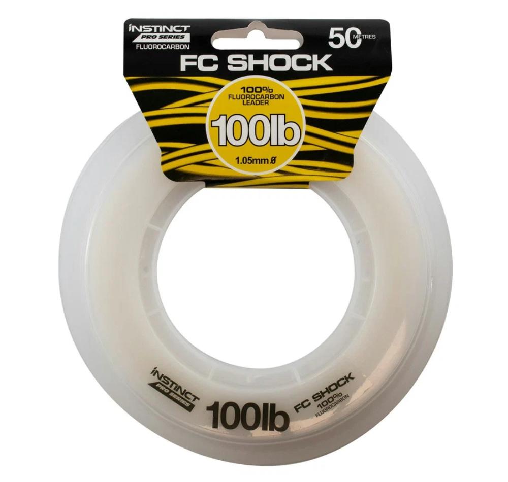 Instinct Pro Series FC Shock Fluorocarbon Leader 50m