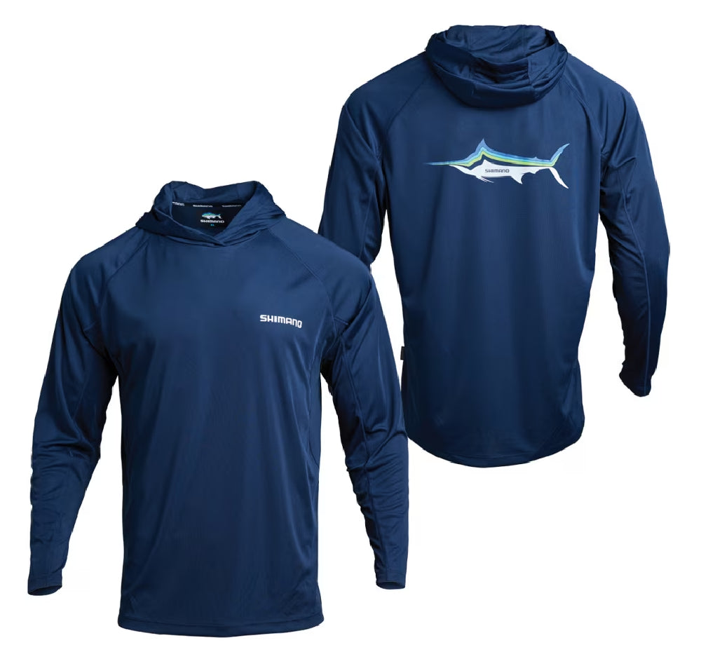 Shimano Marlin Performance Hooded Tech Tee
