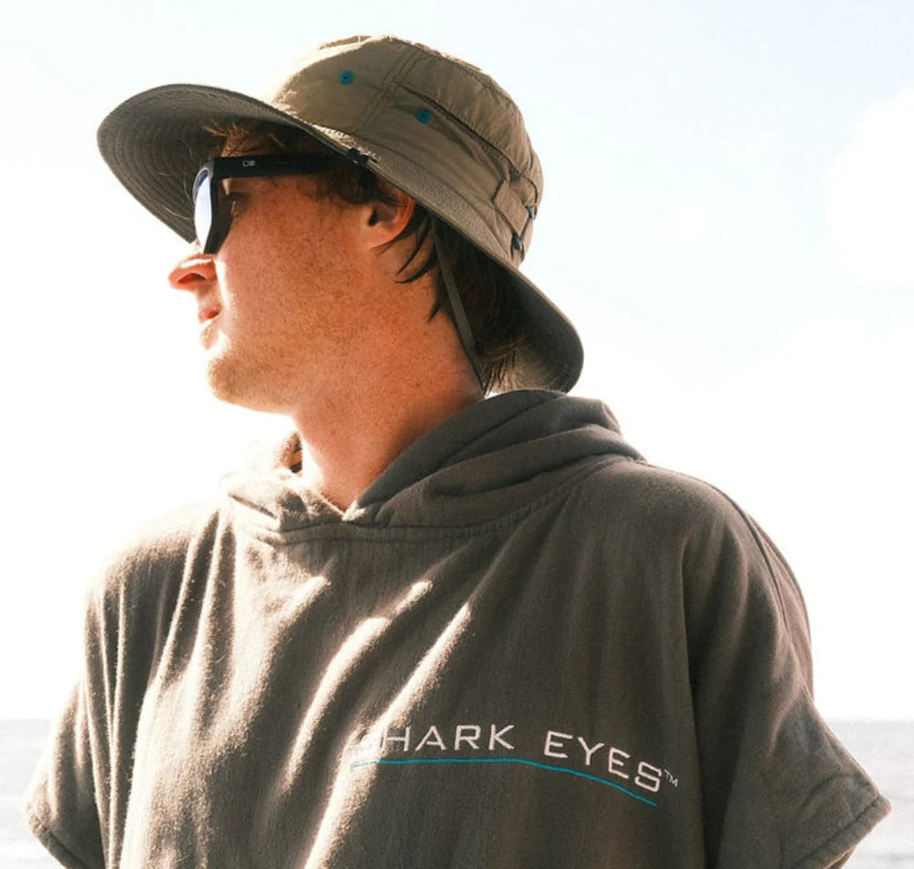 Shark Eyes Hooded Tech Towel
