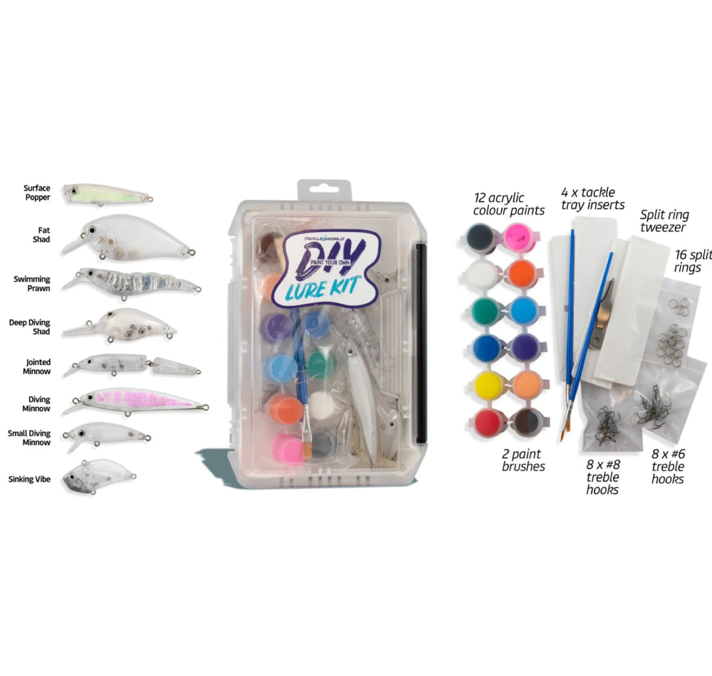 Tackle World DIY Lure Painting Kit