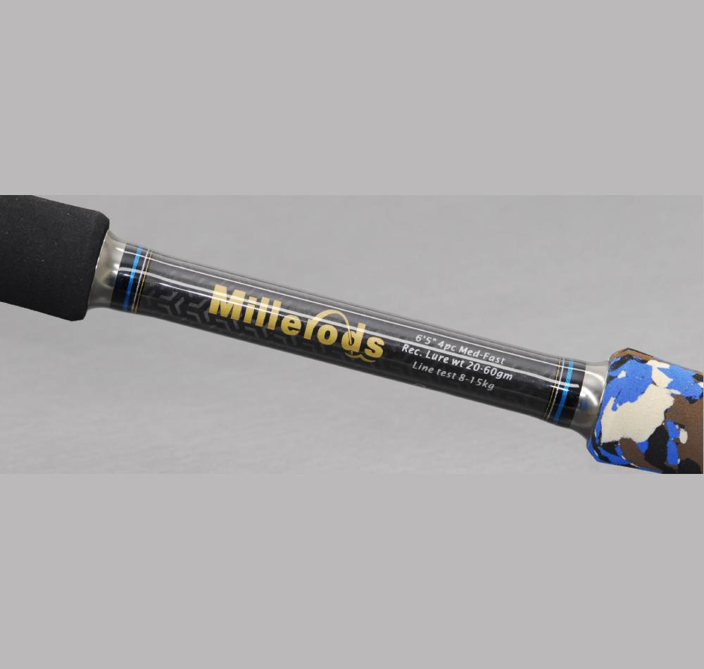 Millerods Road Crew Rider 8-15kg Baitcast Travel Rod