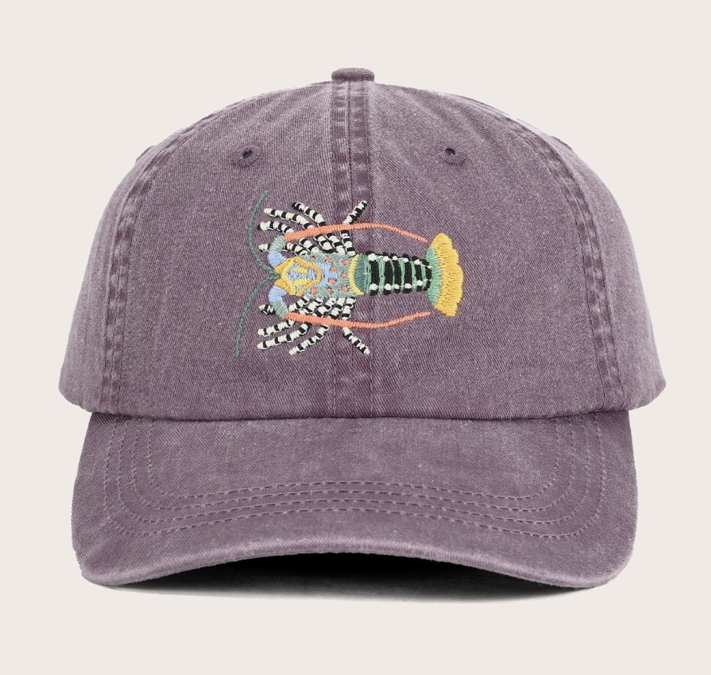Pallion Point Fish Lids Purple Tropical Rock Lobster