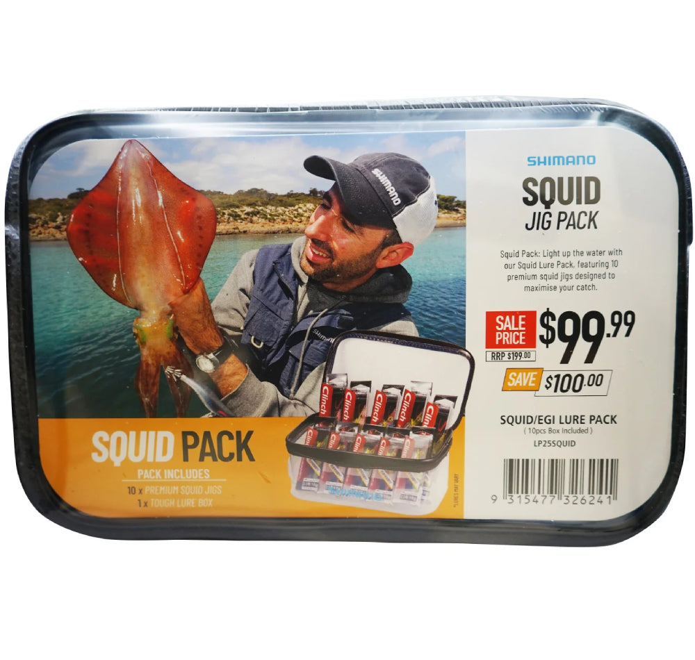 Shimano Squid Jig Pack (10-Pack)