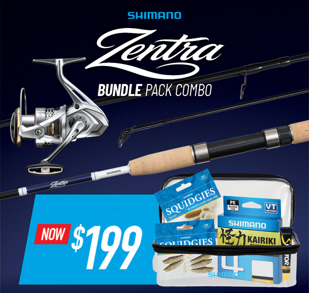 Shimano Zentra Light Spin Combo Bundle