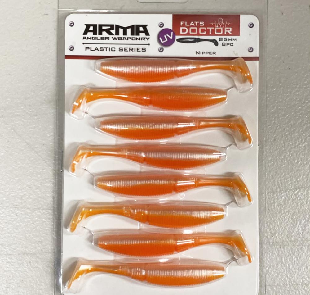 Arma Flats Doctor 85mm Plastic Paddle Tail Lure