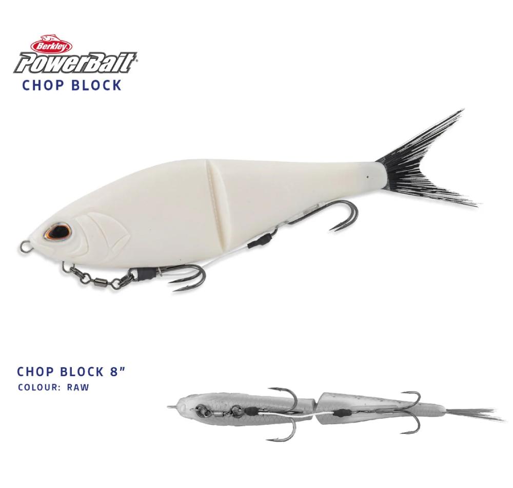Berkley PowerBait Chop Block 8" Glide Bait