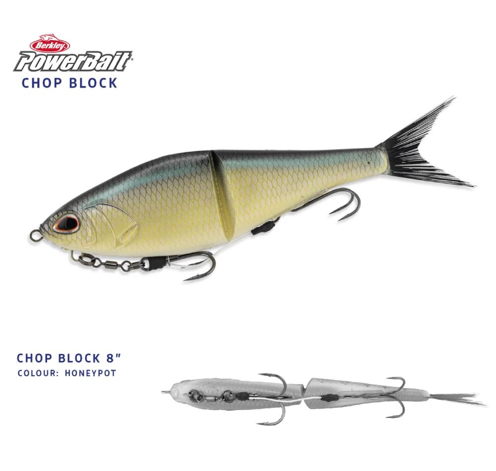 Berkley PowerBait Chop Block 8" Glide Bait