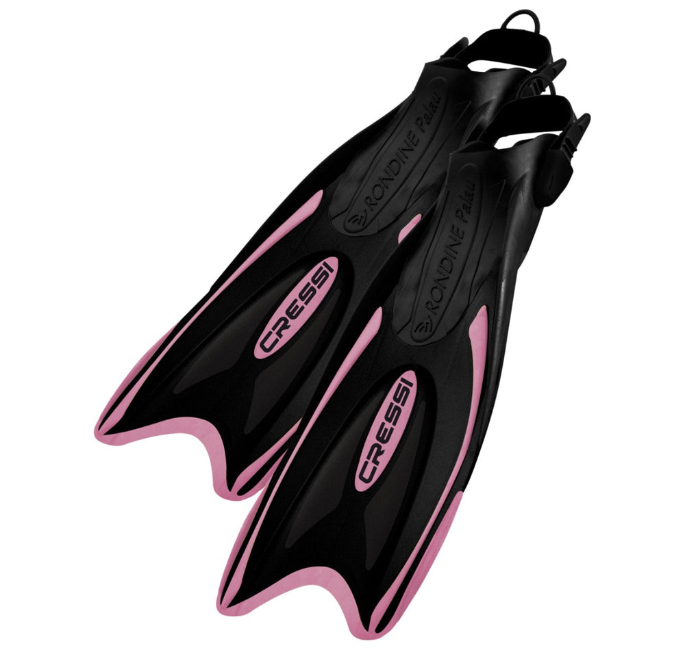 Cressi Palau Adjustable Fins Black/Pink