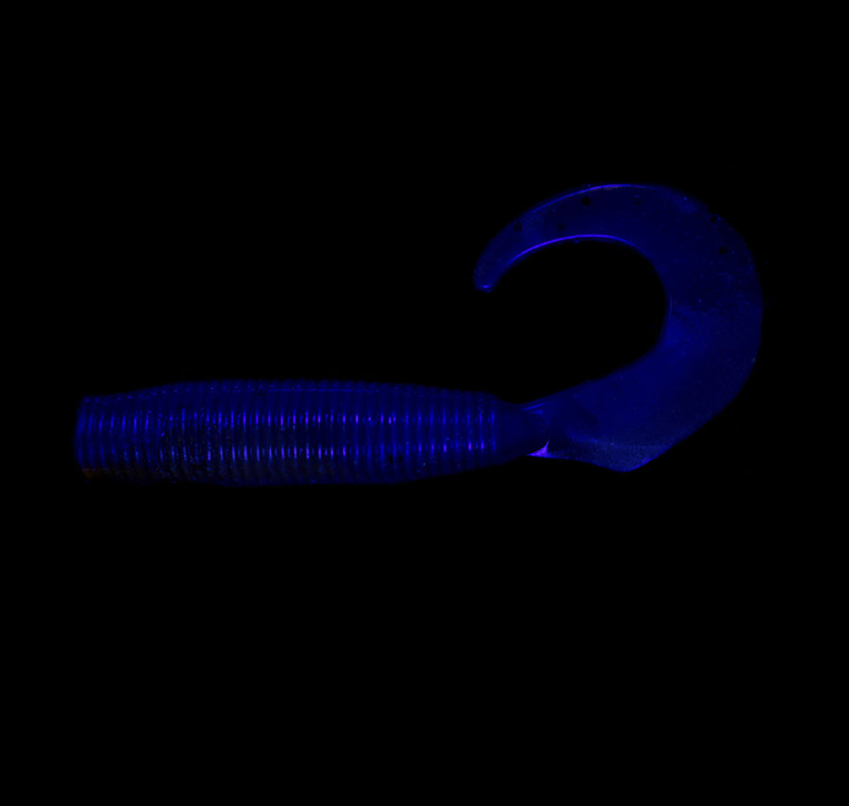 4&quot; Grub Banana Split Under UV Light