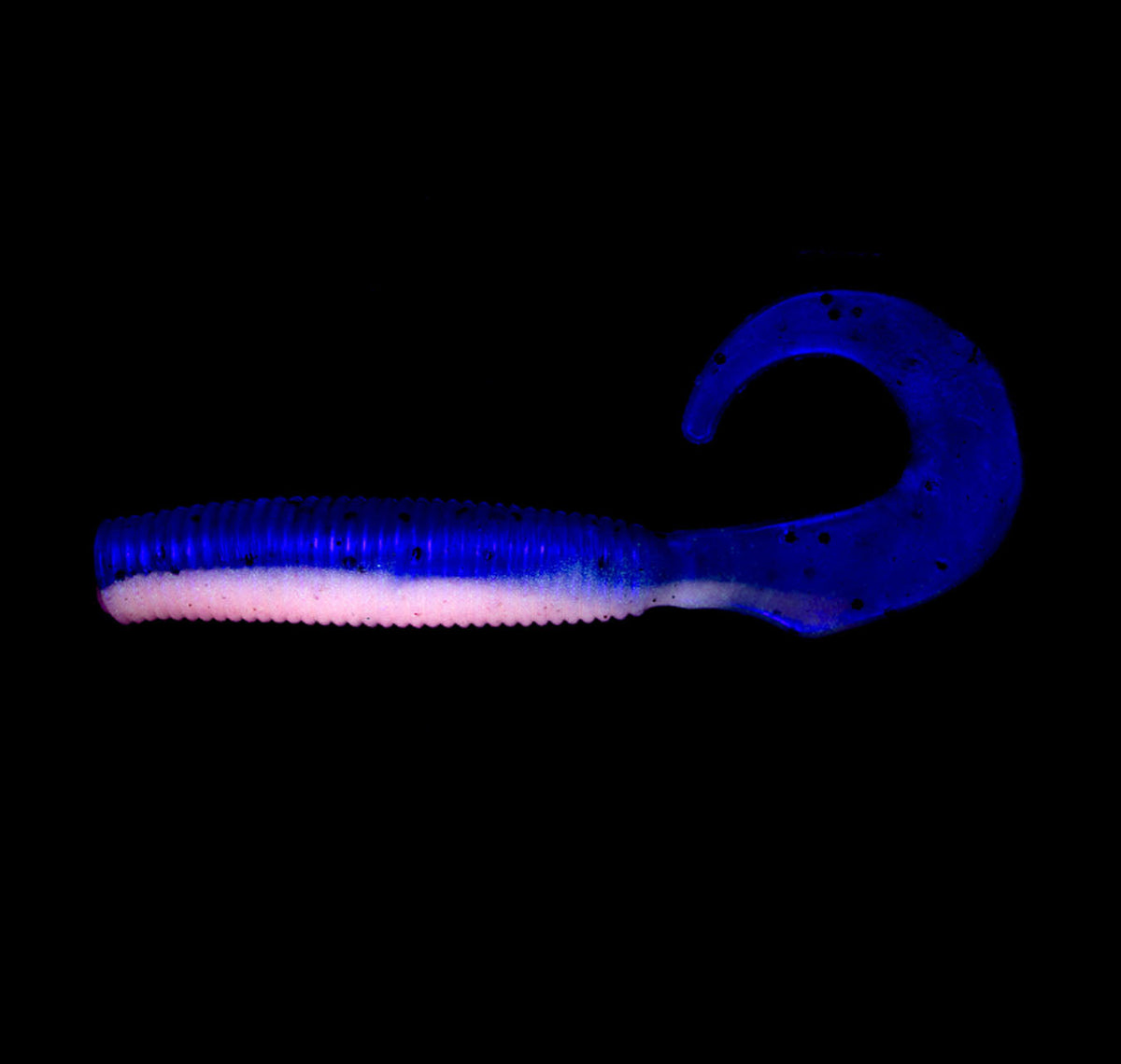 4&quot; Grub BP Iwashi Glow Under UV Light