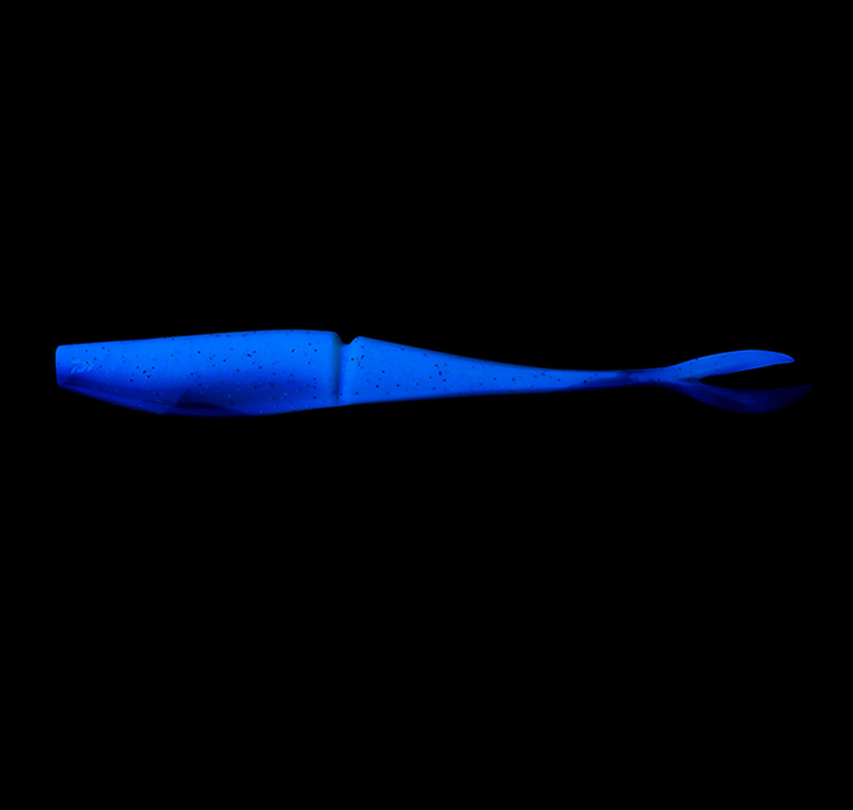 Daiwa Bait Junkie Jerkshad 7&quot; Soft Plastics Colour Camo UV Under UV Light