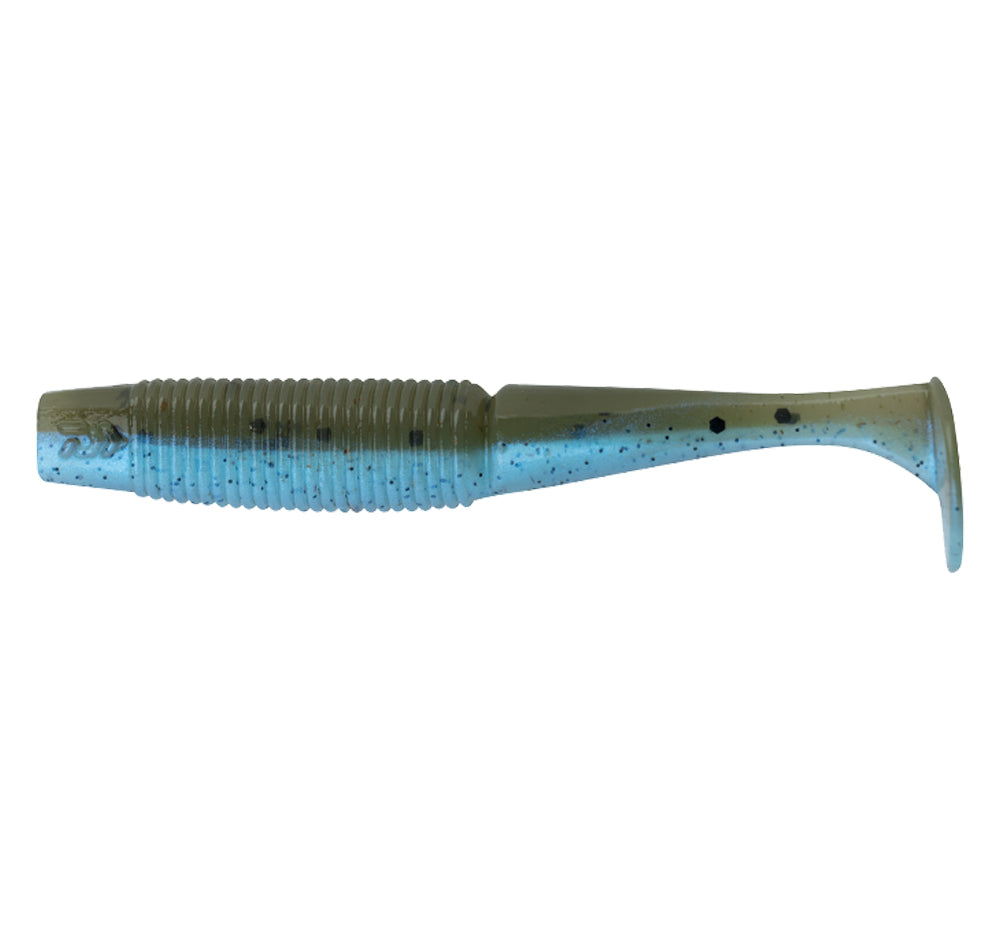 Daiwa Bait Junkie Minnow 2.5&quot; Soft Plastics Mossy