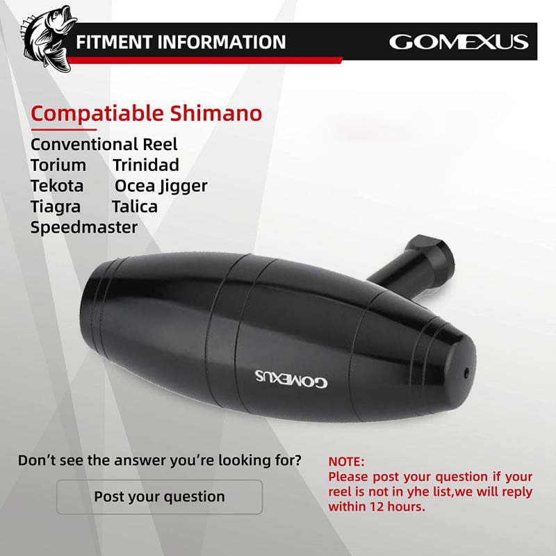 Gomexus CNC TM85 Power Knob Fitment Information