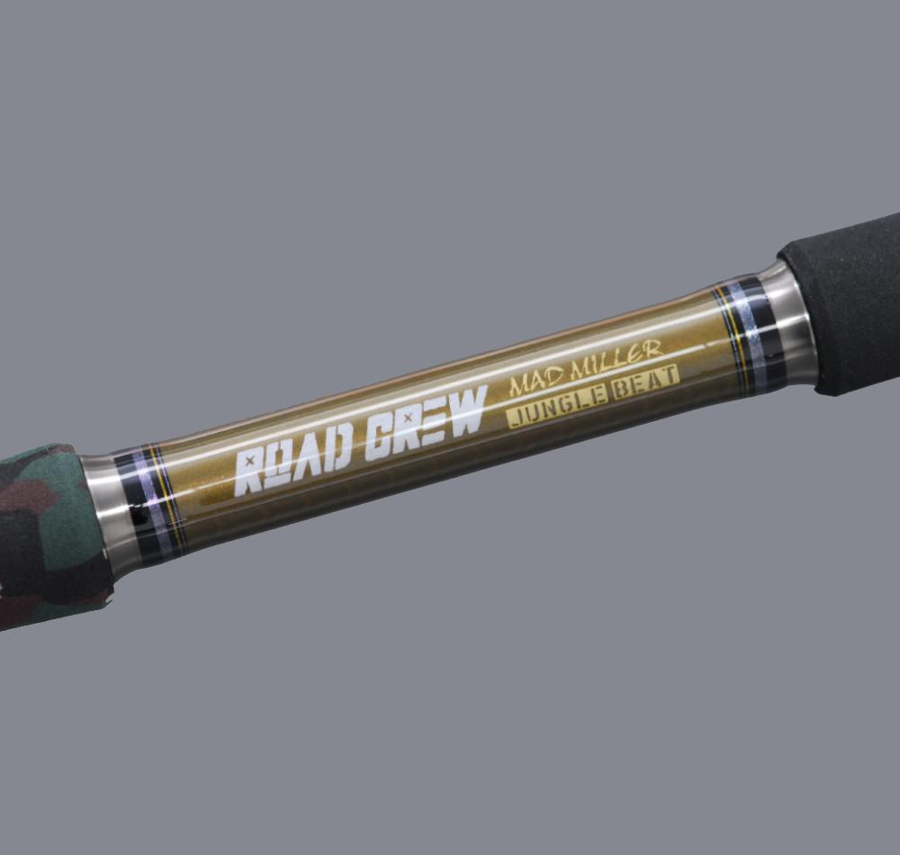 Miller Road Crew Jungle Beat 15-30kg Baitcast Travel Rod