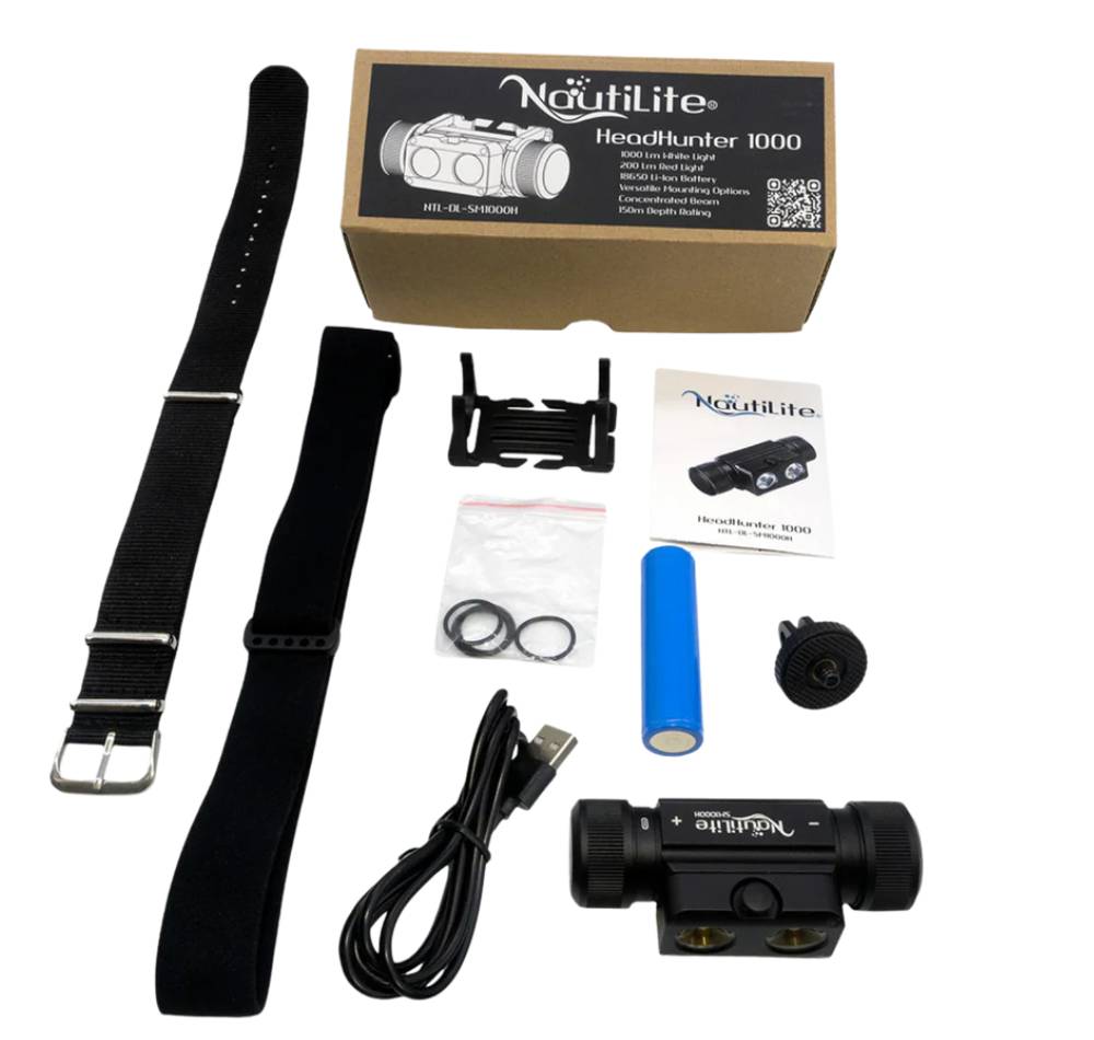 Nautilite Headhunter 1000 Lumens Torch