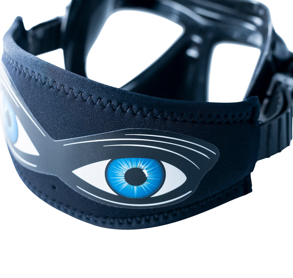Shark Eyes Mask Strap Cover side view