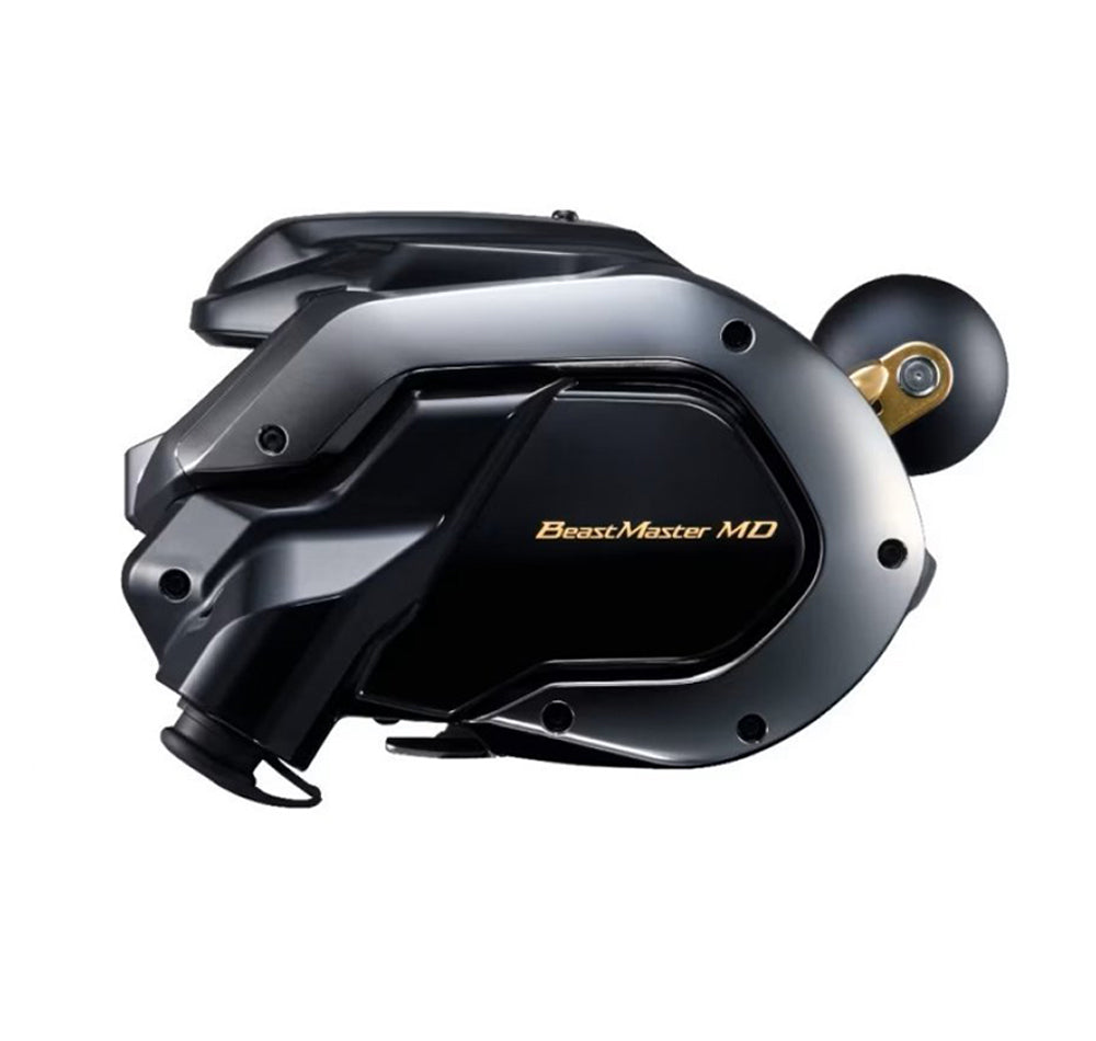 Shimano Beastmaster MD 12000 Electric Reel Panel Side View