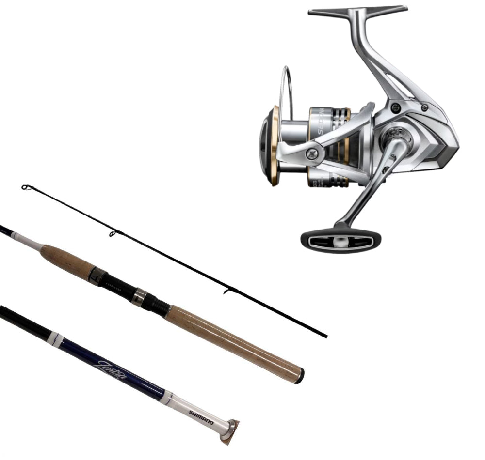 Shimano Zentra Medium Spin Combo Bundle
