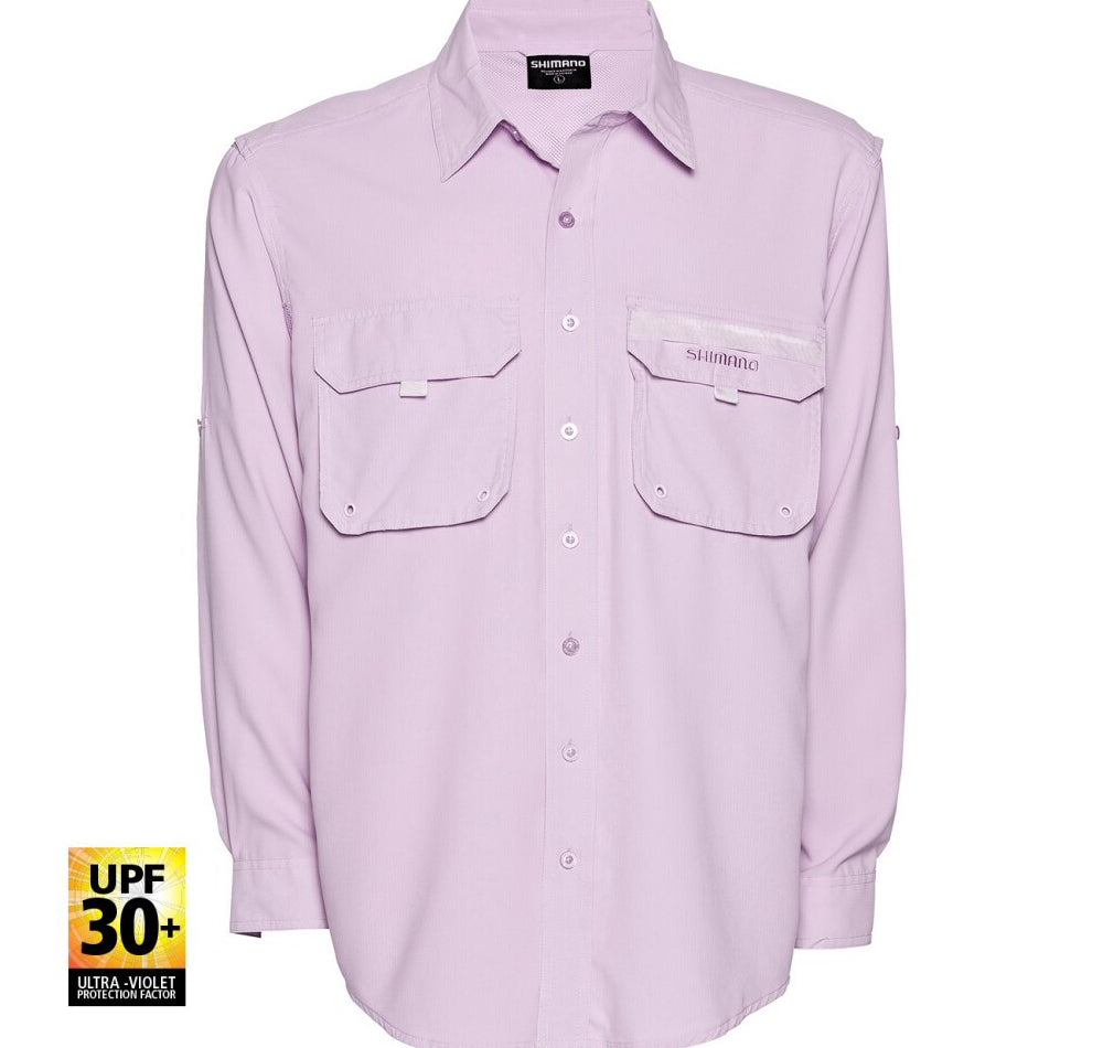 Shimano Ladies Vented Shirt Pink