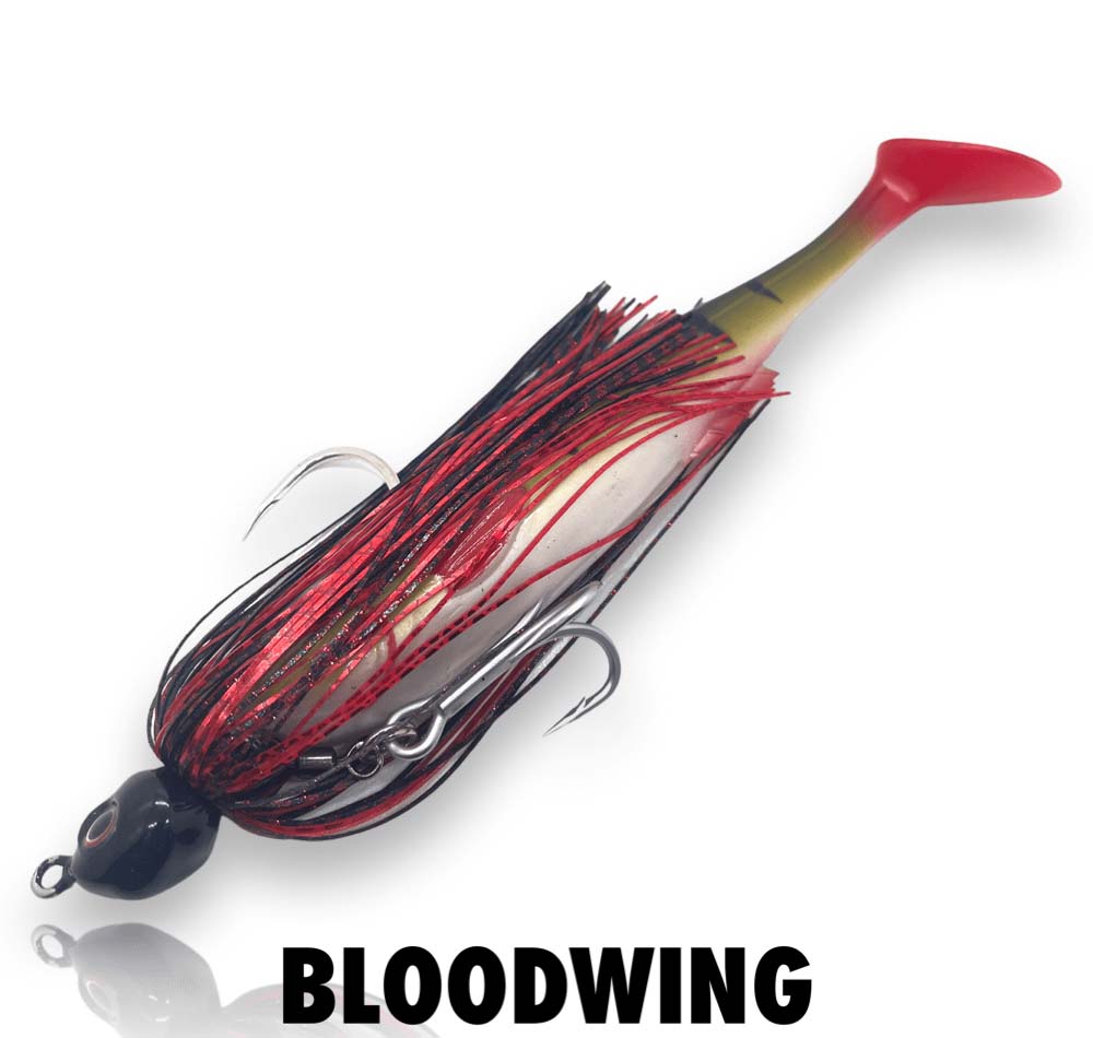 Spin Wright 1oz Swimjig Irukandji 7&quot;