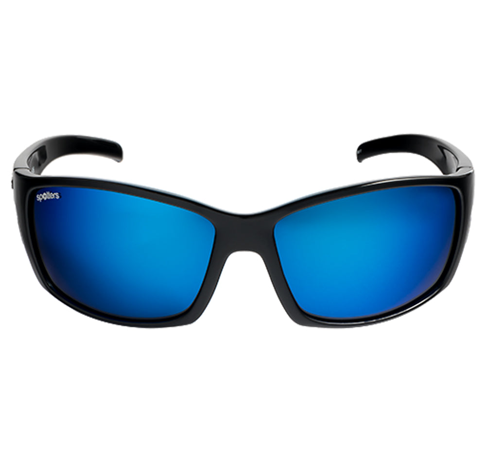 Spotters Fury Gloss Black Ice Polarised Sunglasses