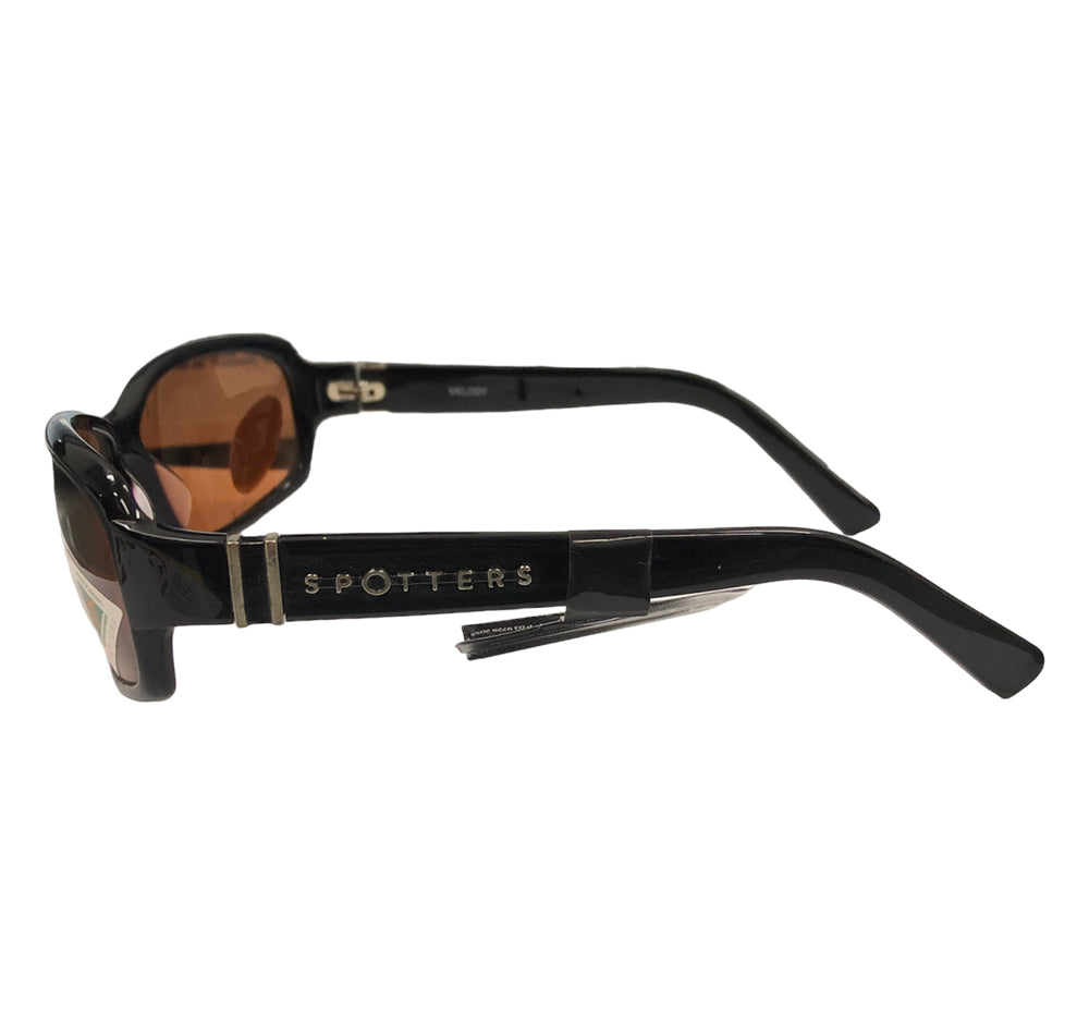 Spotters Melody Black Penetrator Polarised Sunglasses Side