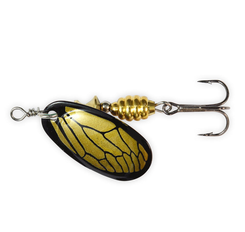 TT Spintrix Spinner Lure Gold Cicada