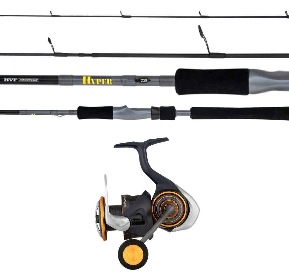 Daiwa 25 TD SOL 4000 Reel + 23 TD Hyper 702MHFS Rod Combo