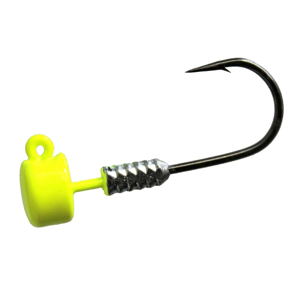 TT Lures NedlockZ Jig Heads Chartreuse