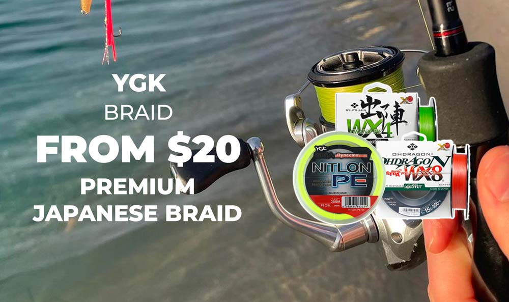 YGK braid mobile banner image