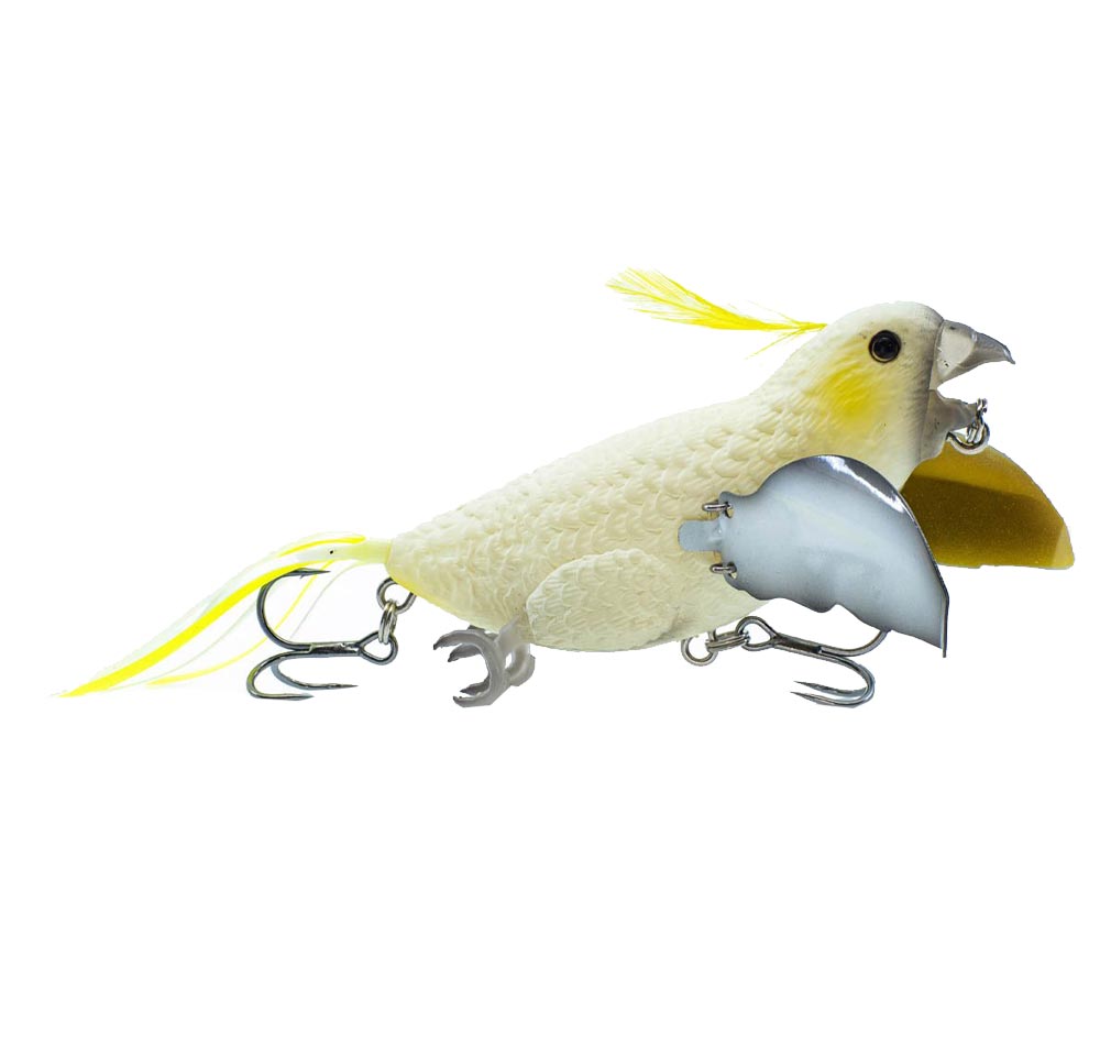 Chase Baits The Smuggler 90mm Lure White Cockatoo