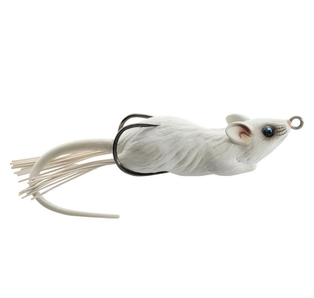 Live Target Field Mouse 90mm White White