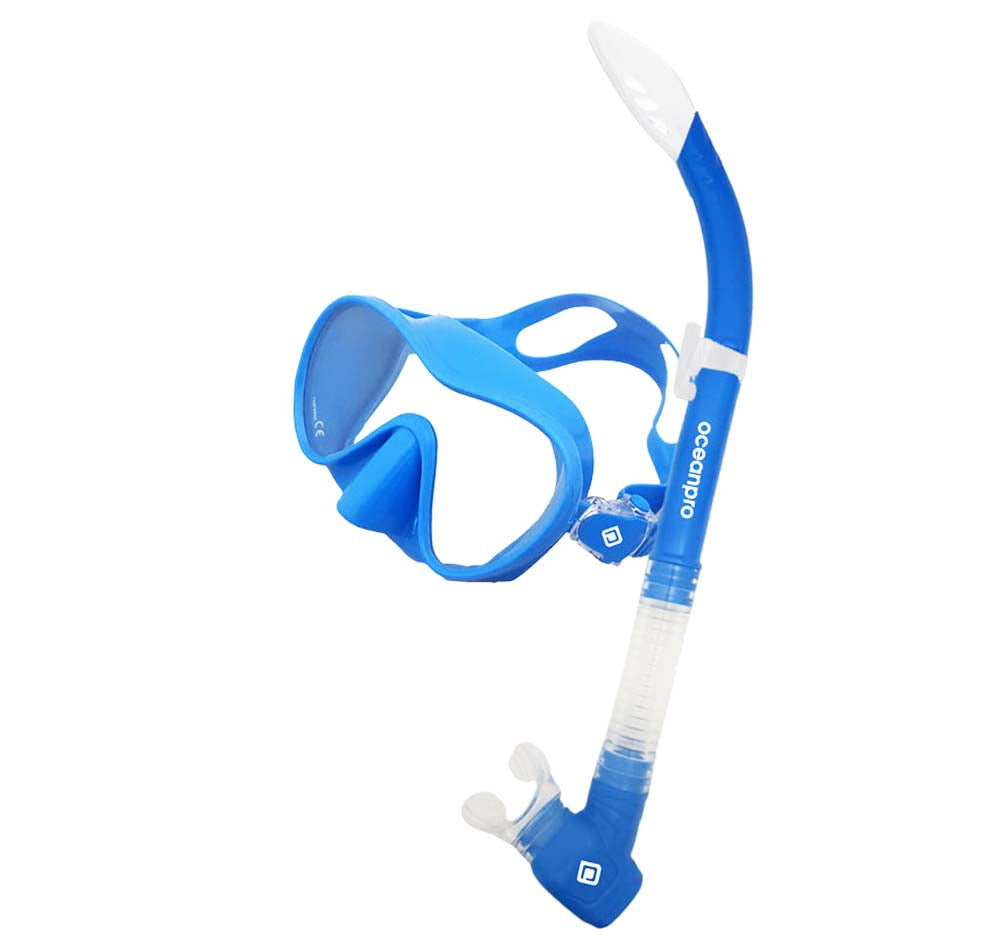Ocean Pro Oberon Mask And Snorkel Colour Blue