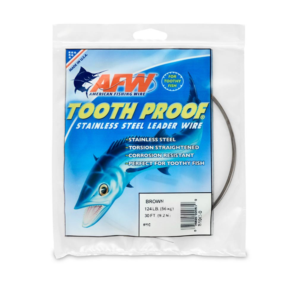 AFW Tooth Proof Single Strand Leader Wire
