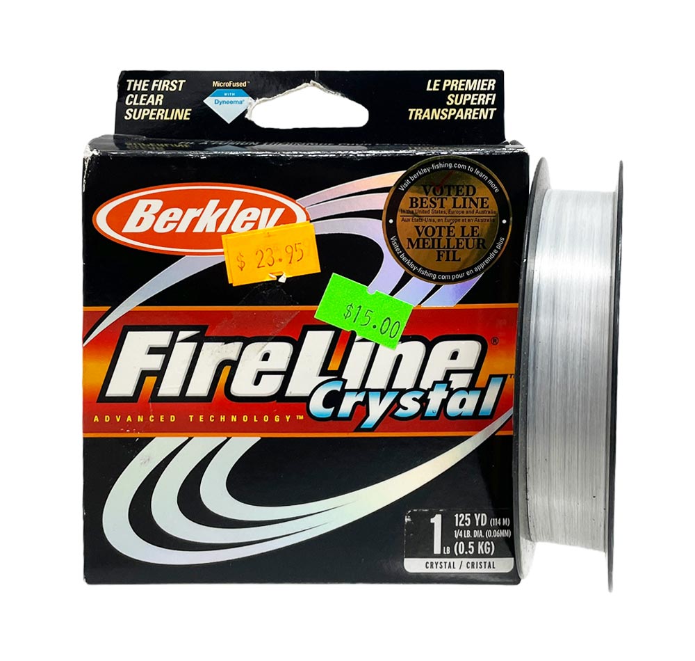 Berkley Fireline 1lb 125yd Crystal Line