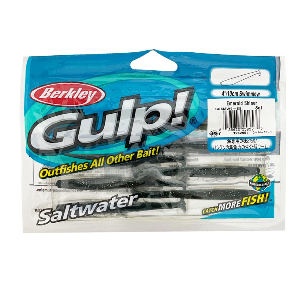 Berkley Gulp Swimmow 4" Soft Plastics