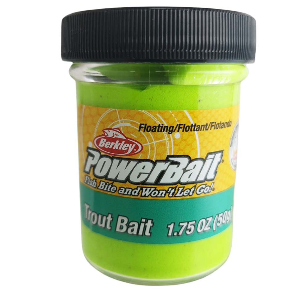 Berkley Powerbait Trout Bait Colour Chartreuse