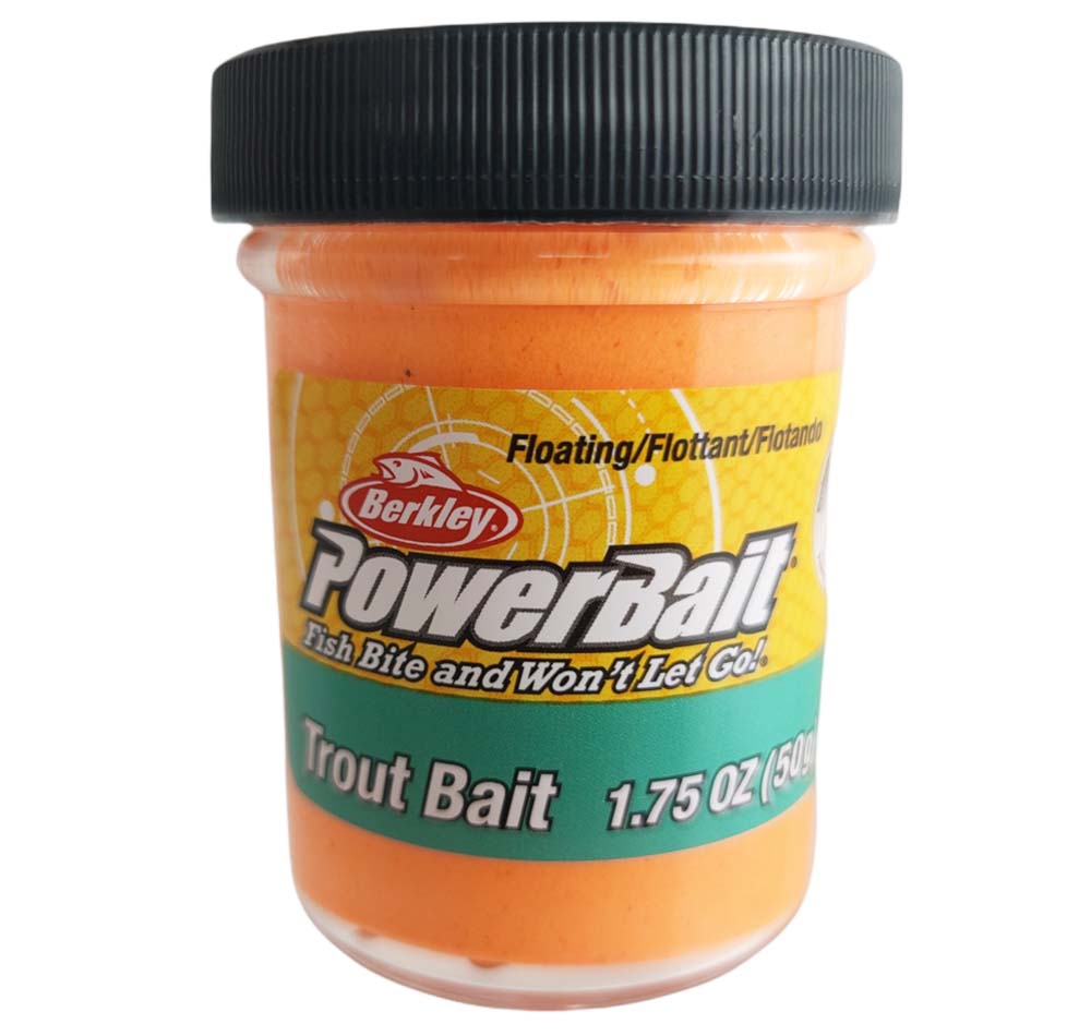 Berkley Powerbait Trout Bait Colour Fluro Orange