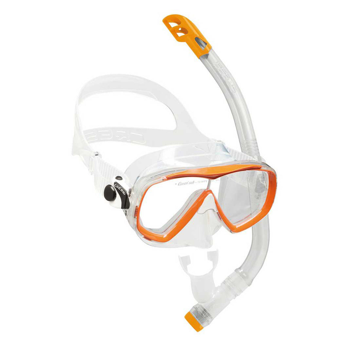 Cressi Estrella Jr Vip Mask &amp; Snorkel Set Orange