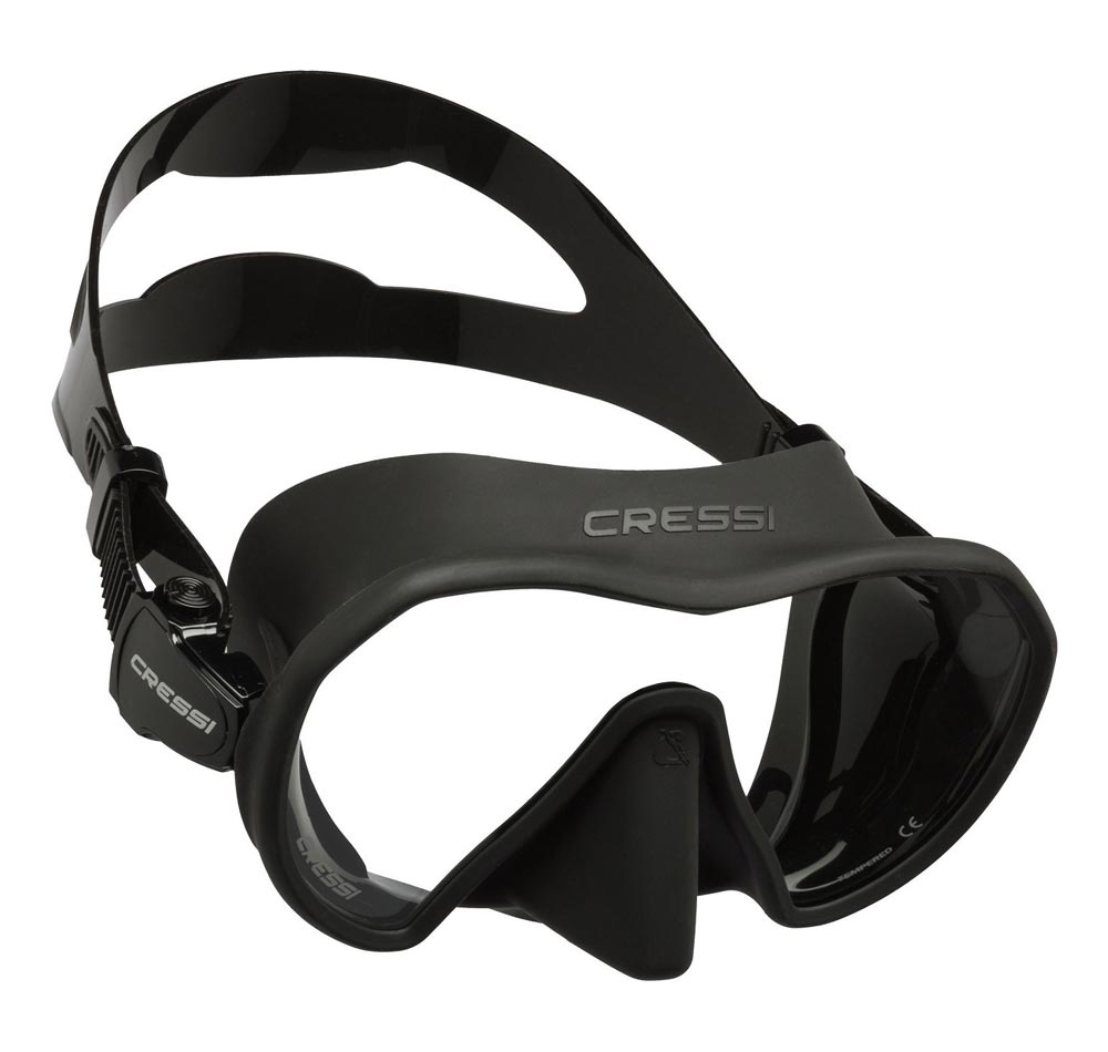 Cressi Z1 Frameless Mask Black