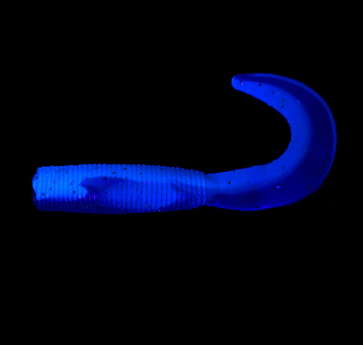 2.5&quot; Grub Camo UV Under UV Light