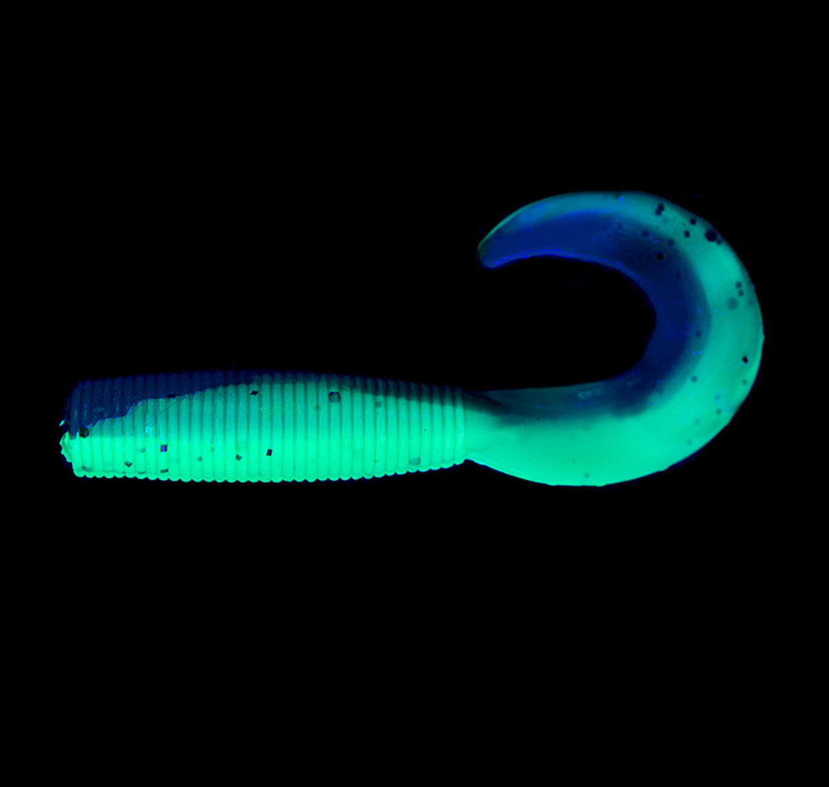 2.5&quot; Grub Macha Craw UV Under UV Light