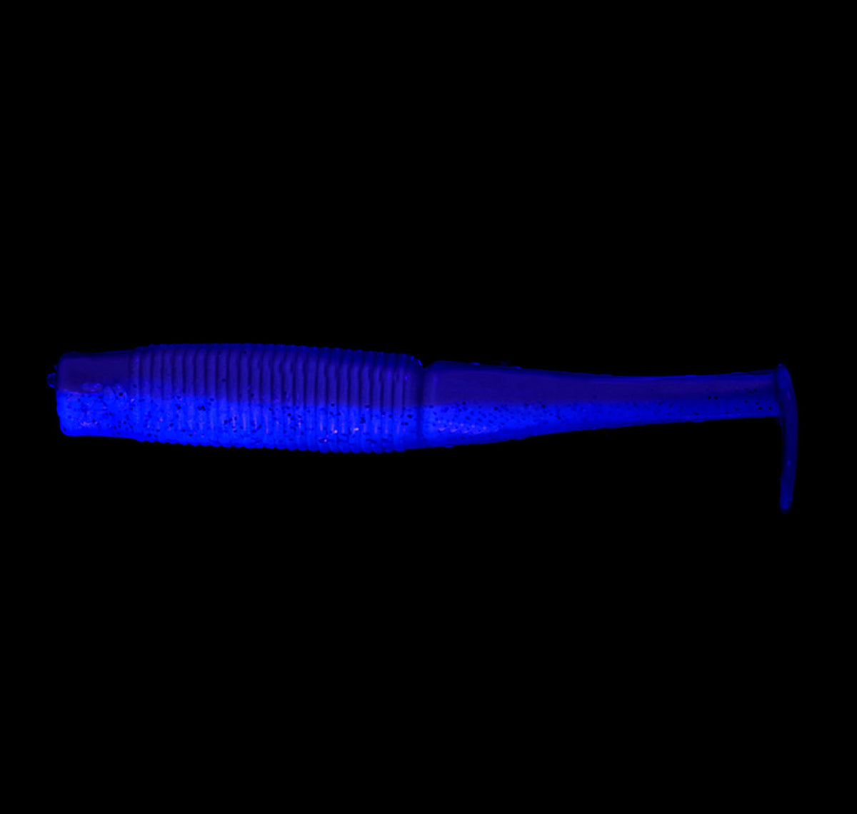 Daiwa Bait Junkie Minnow 2.5&quot; Soft Plastics Wakasagi Under UV Light