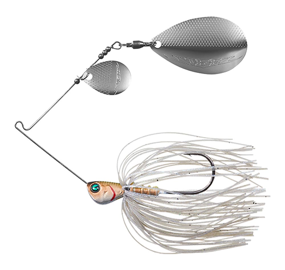 Daiwa Steez ASROC Spinner Bait Smoke Shad