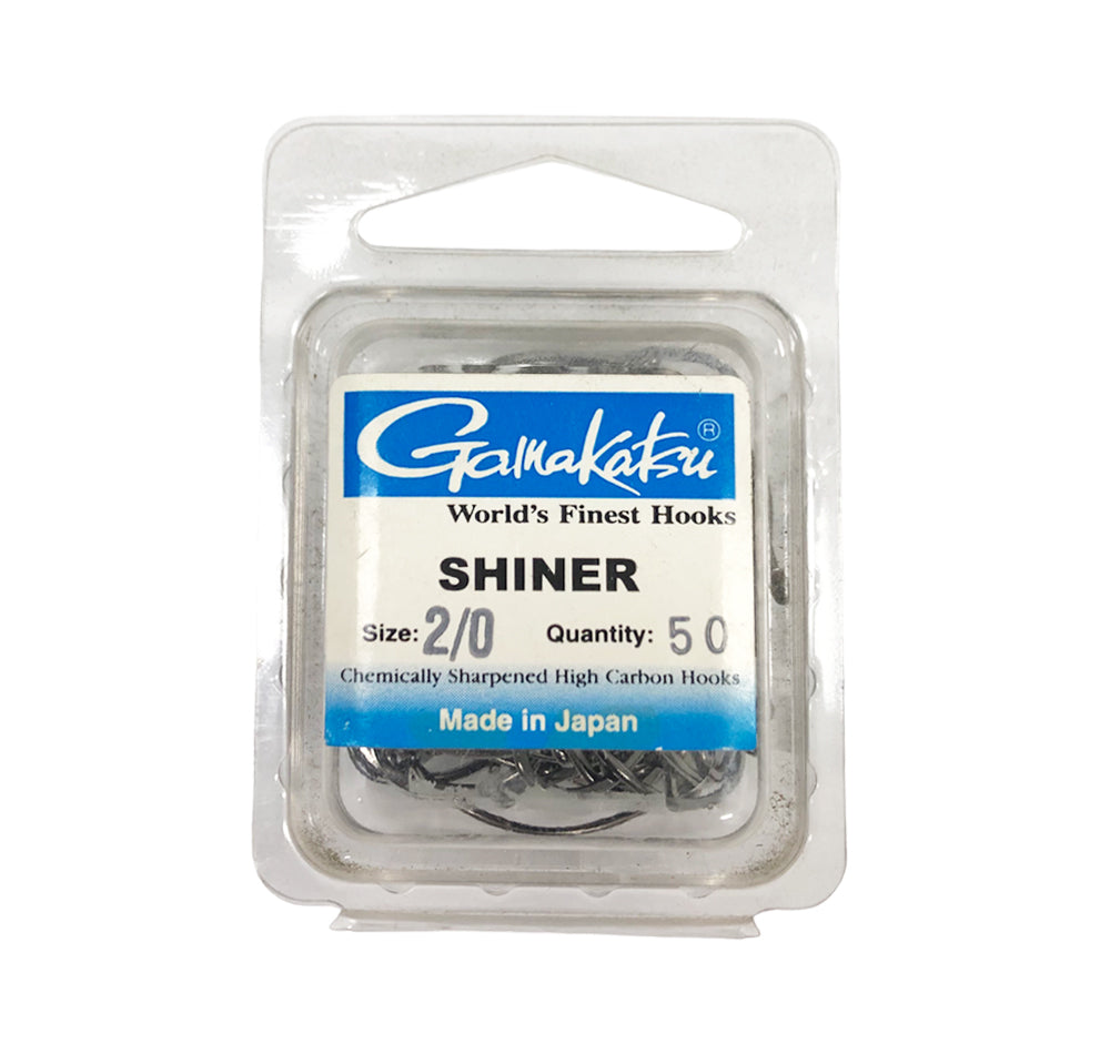 Gamakatsu Shiner Hooks 50pk size 2/0