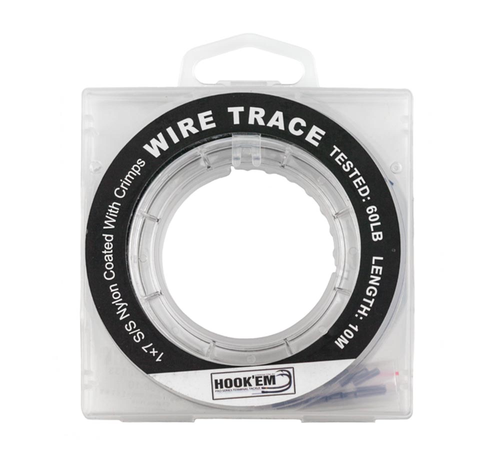 Hook'em Stainless Steel 7 Strand Wire Trace