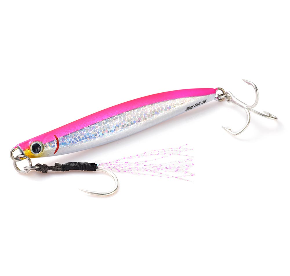 Jackson Metal Effect Stay Fall Lure Colour BLP