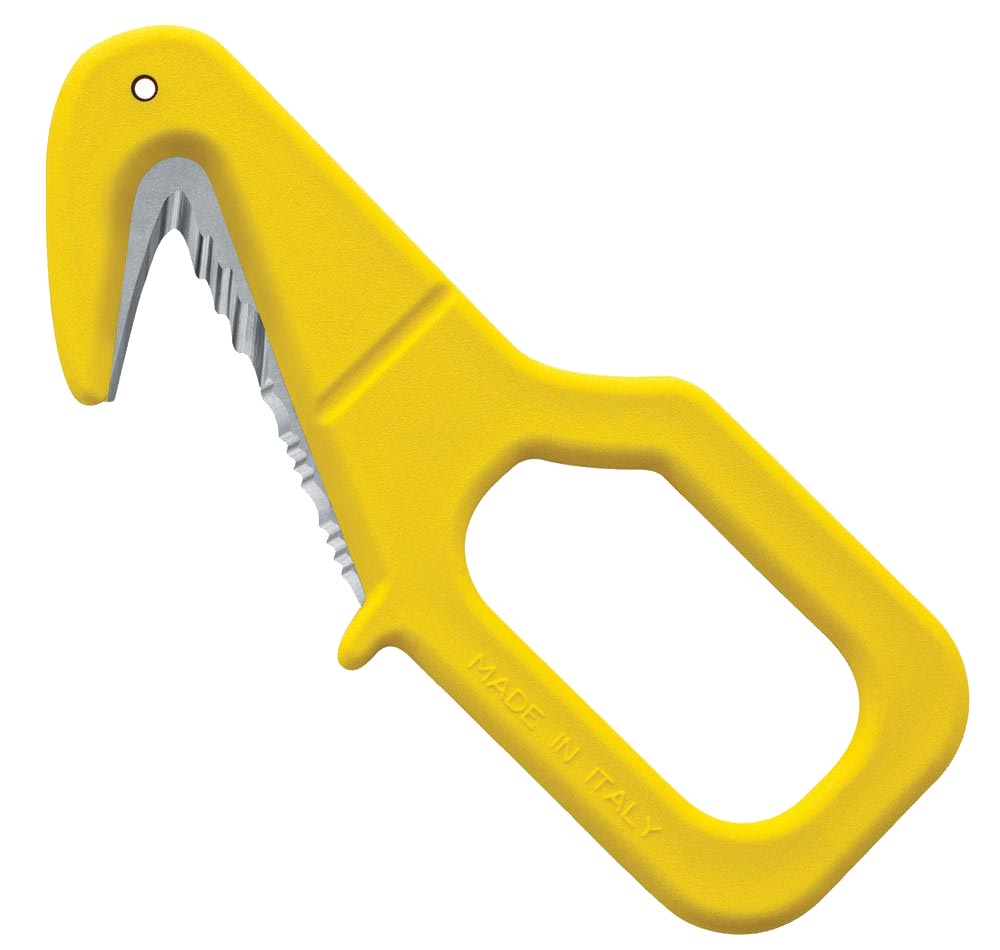 MAC Coltellerie Rescue Knife TS05 Yellow