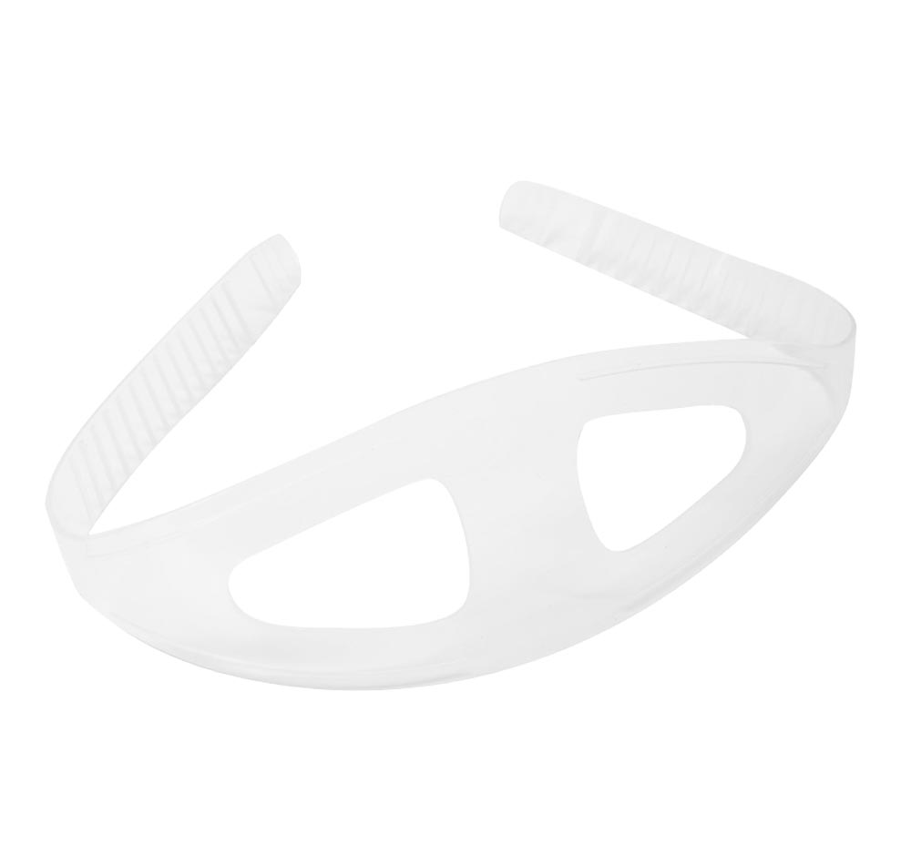 Ocean Pro Silicone Mask Strap Clear