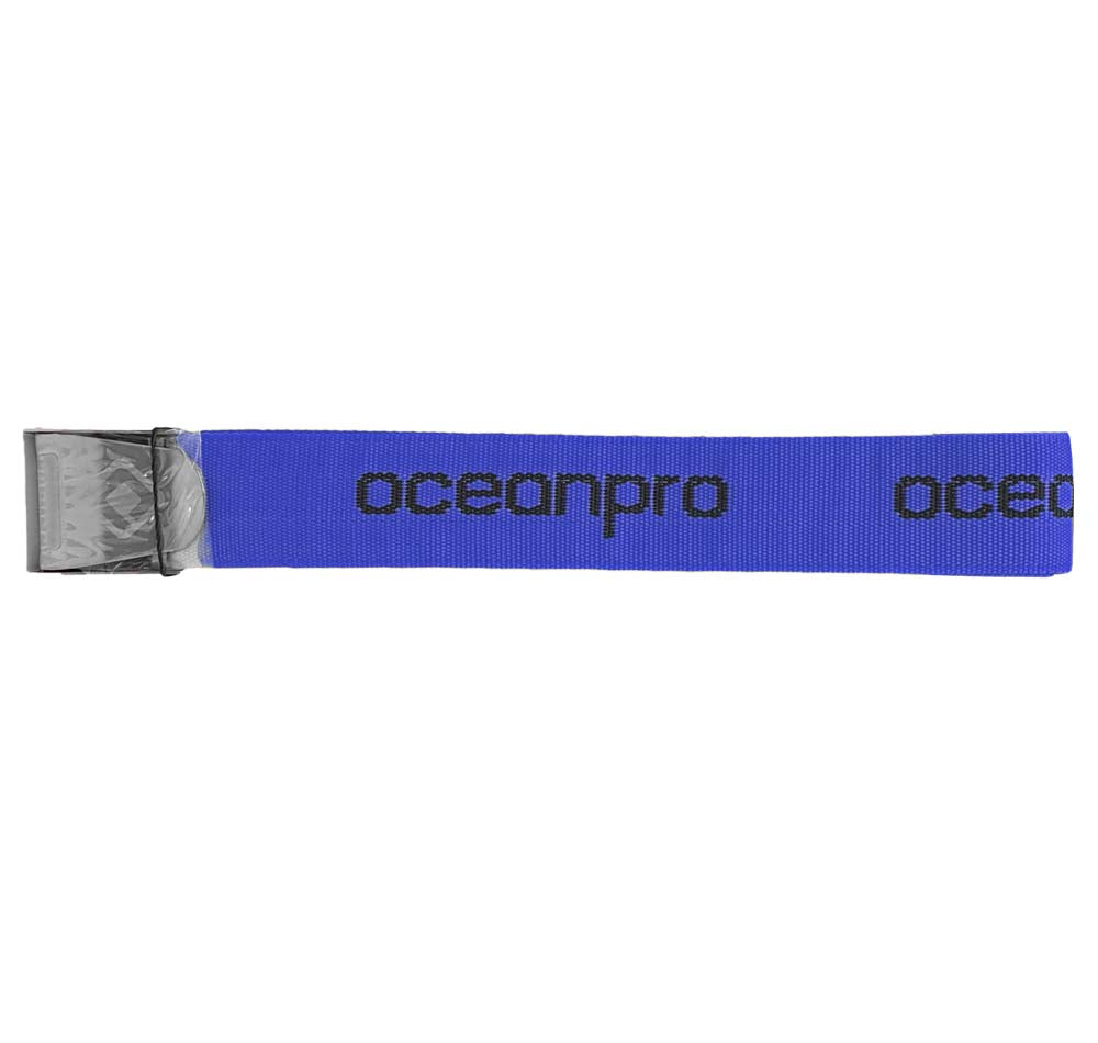 Ocean Pro Webbing Weight Belt Colour Blue